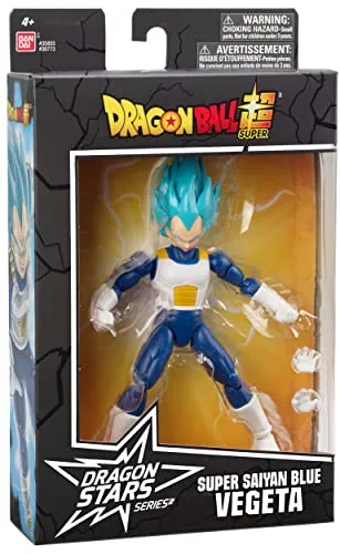 Dragon Ball Super - Dragon Stars - Super Saiyan Blue Vegeta Version 2, 6.5" Action Figure