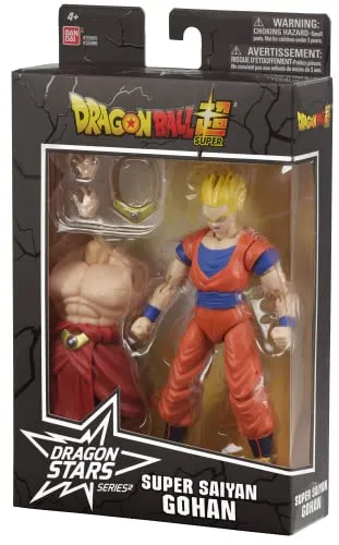 Dragon Ball Super - Dragon Stars - Super Saiyan Gohan, 6.5" Action Figure