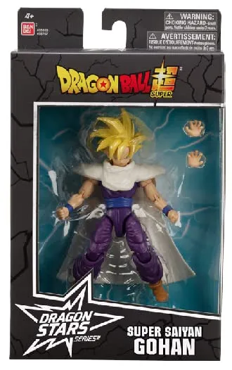 Dragon Ball Super - Dragon Stars - Super Saiyan Gohan (Kid), 6.5" Action Figure