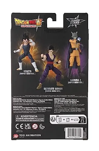 Dragon Ball Super - Dragon Stars - Ultimate Gohan (Super Hero), 6.5" Action Figure