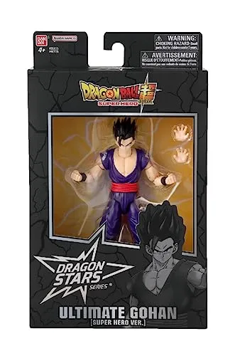 Dragon Ball Super - Dragon Stars - Ultimate Gohan (Super Hero), 6.5" Action Figure