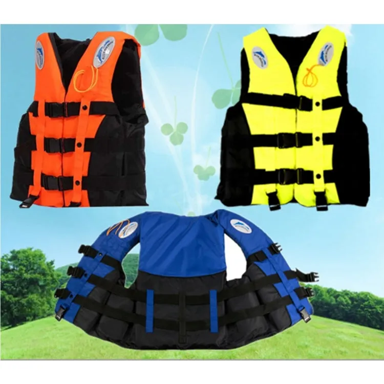 Drifting Swimming Fishing Life Jackets with Whistle for Adults,Size: XL(Blue)