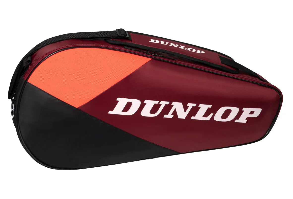 Dunlop Lugg CX Club 3 Pack Bag Black/Red