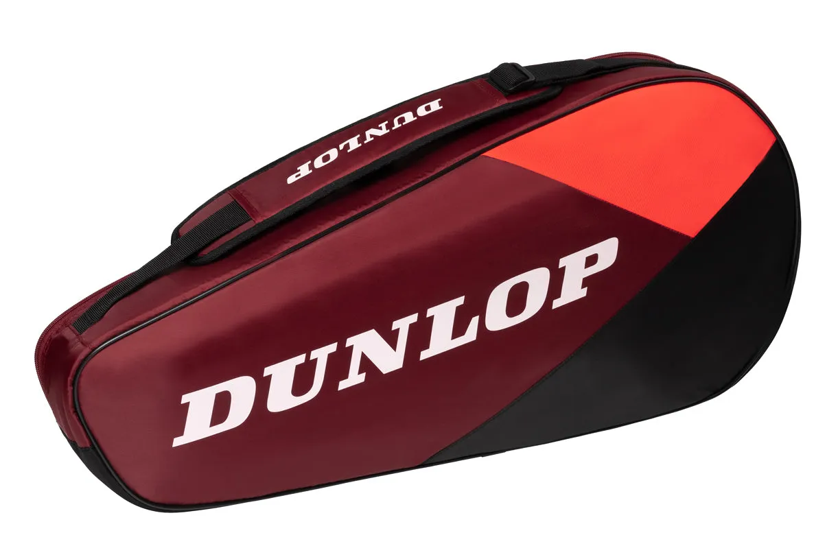 Dunlop Lugg CX Club 3 Pack Bag Black/Red