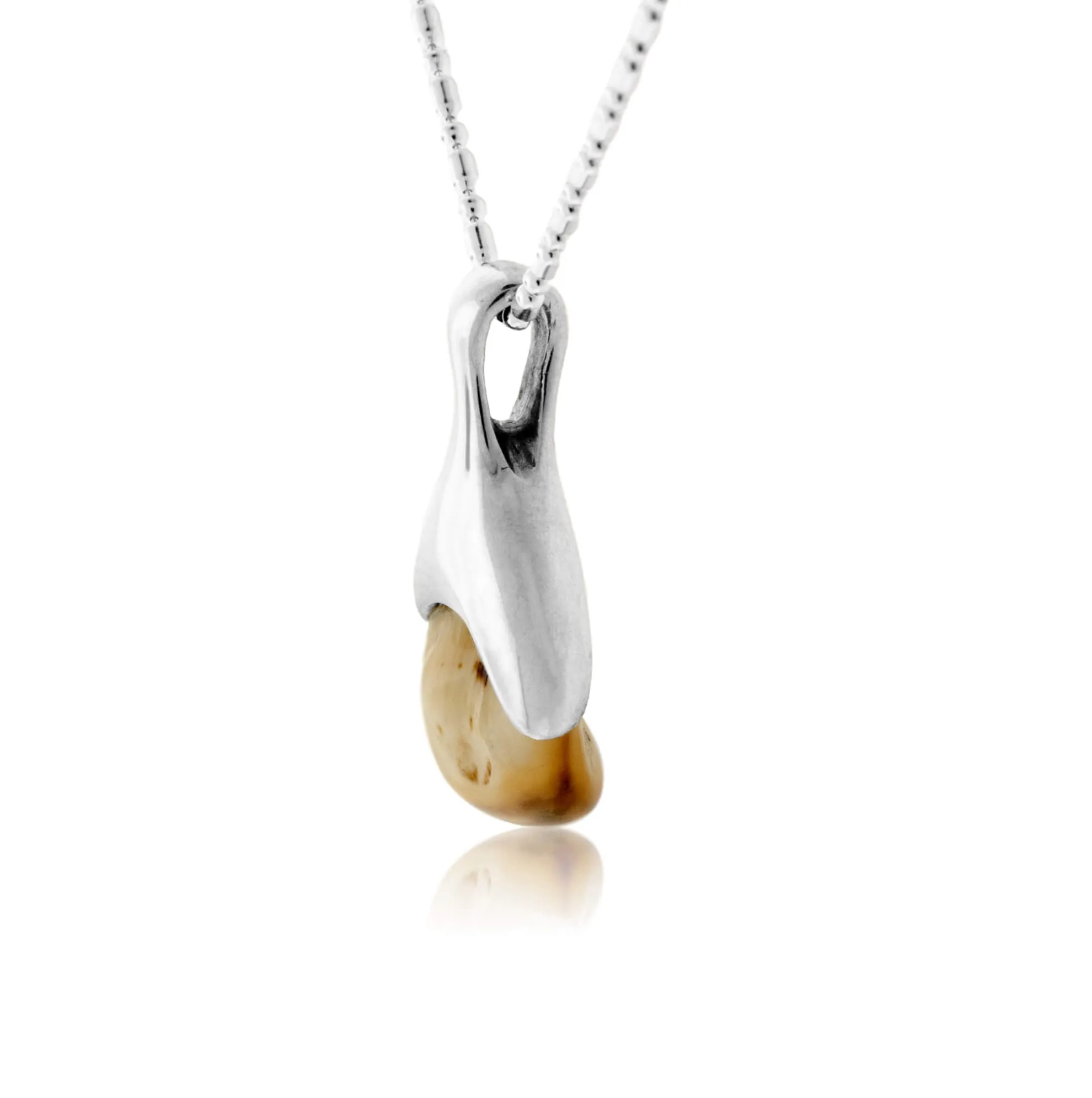 Elk Ivory Cap Pendant