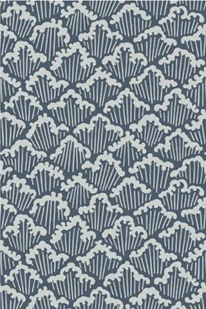 Farrow & Ball Wallpaper Aranami BP4605 Navy