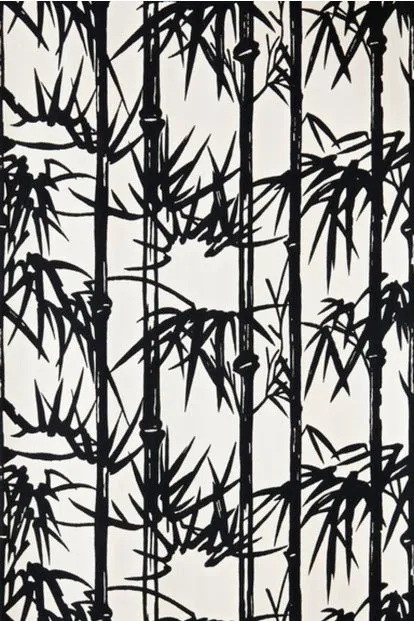 Farrow & Ball Wallpaper Bamboo BP2119 Black & White