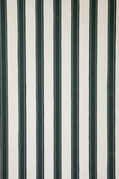 Farrow & Ball Wallpaper Block Print Stripe BP768 Studio Green