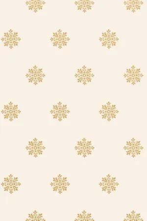 Farrow & Ball Wallpaper Brockhampton Star BP 506 Metallic Gold / Off White