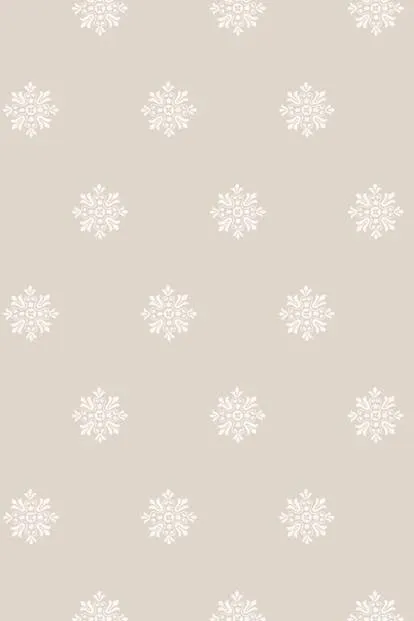 Farrow & Ball Wallpaper Brockhampton Star BP 520 White / Dark Cream