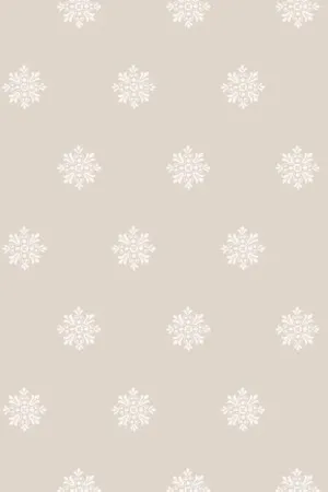 Farrow & Ball Wallpaper Brockhampton Star BP 520 White / Dark Cream