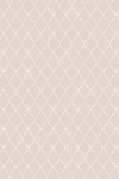 Farrow & Ball Wallpaper Crivelli Trellis BP 3103 White/Light Grey