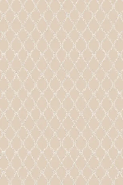 Farrow & Ball Wallpaper Crivelli Trellis BP 3104 White/Beige