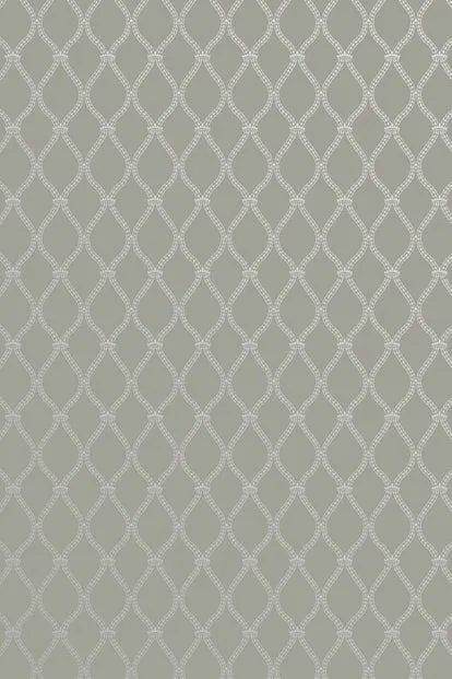 Farrow & Ball Wallpaper Crivelli Trellis BP 3107 Dark Duck Egg Green