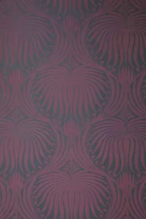 Farrow & Ball Wallpaper Lotus  BP 2065 Brinjal