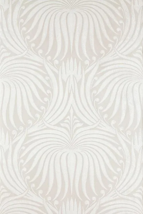 Farrow & Ball Wallpaper Lotus BP2007 White/Cream