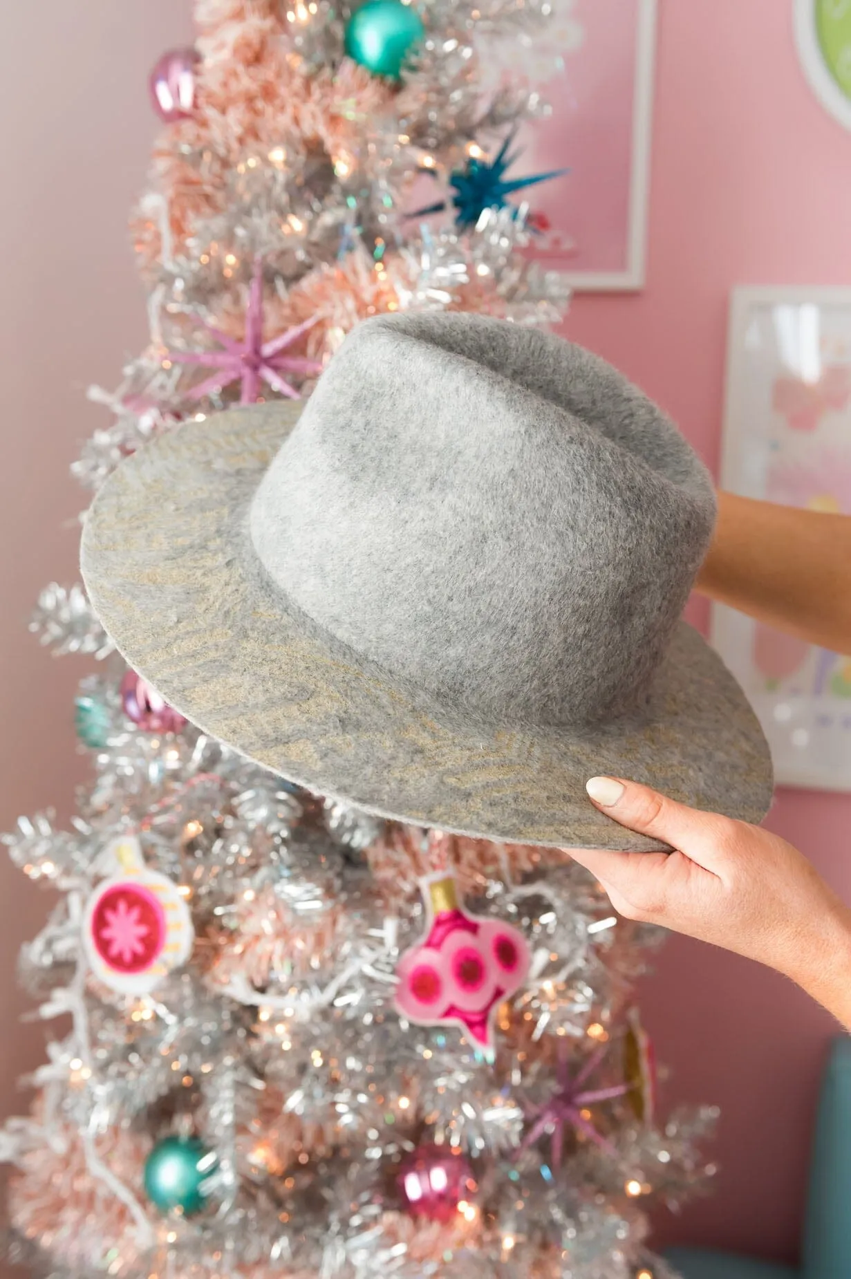 Feeling Festive Wool Panama Hat