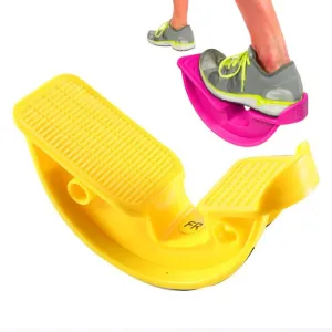 Fitness Inclined Stretching Board Trainer Calf Relaxation Standing Stretching Pedal, Color: Yellow