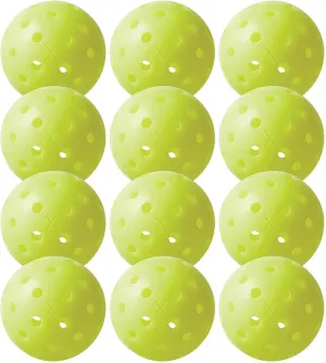 Franklin X-40 Pickleballs Outdoor  [Yellow]