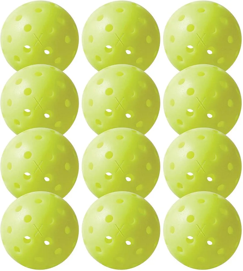 Franklin X-40 Pickleballs Outdoor  [Yellow]