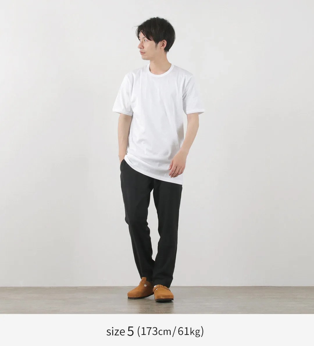 GICIPI / Annone Crew Neck Basic T-Shirt