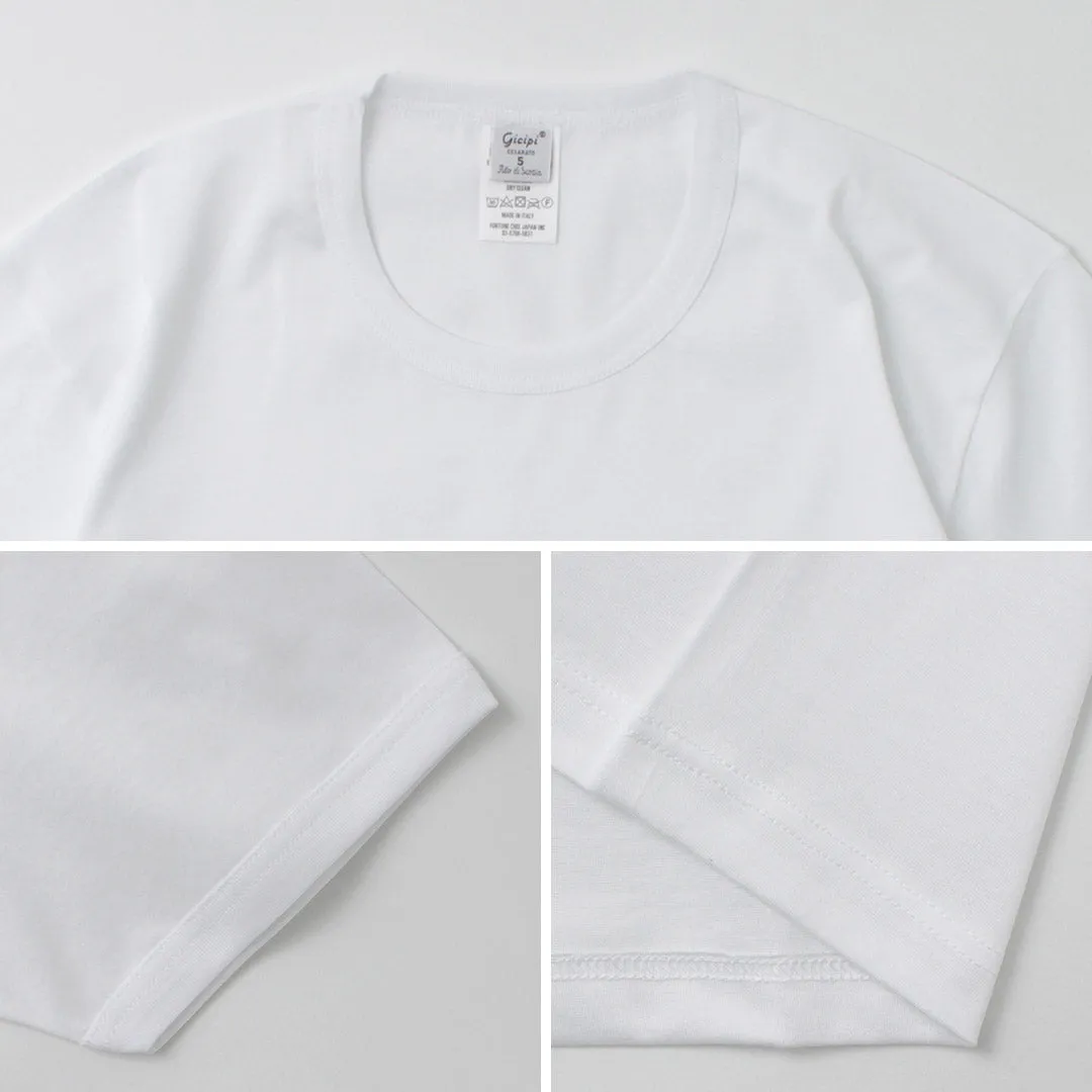 GICIPI / Annone Crew Neck Basic T-Shirt