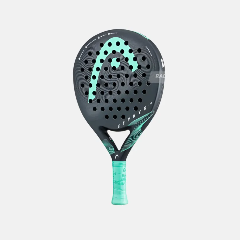 Head Zephyr Pro 2023 Padel Racquet -Black/Teal