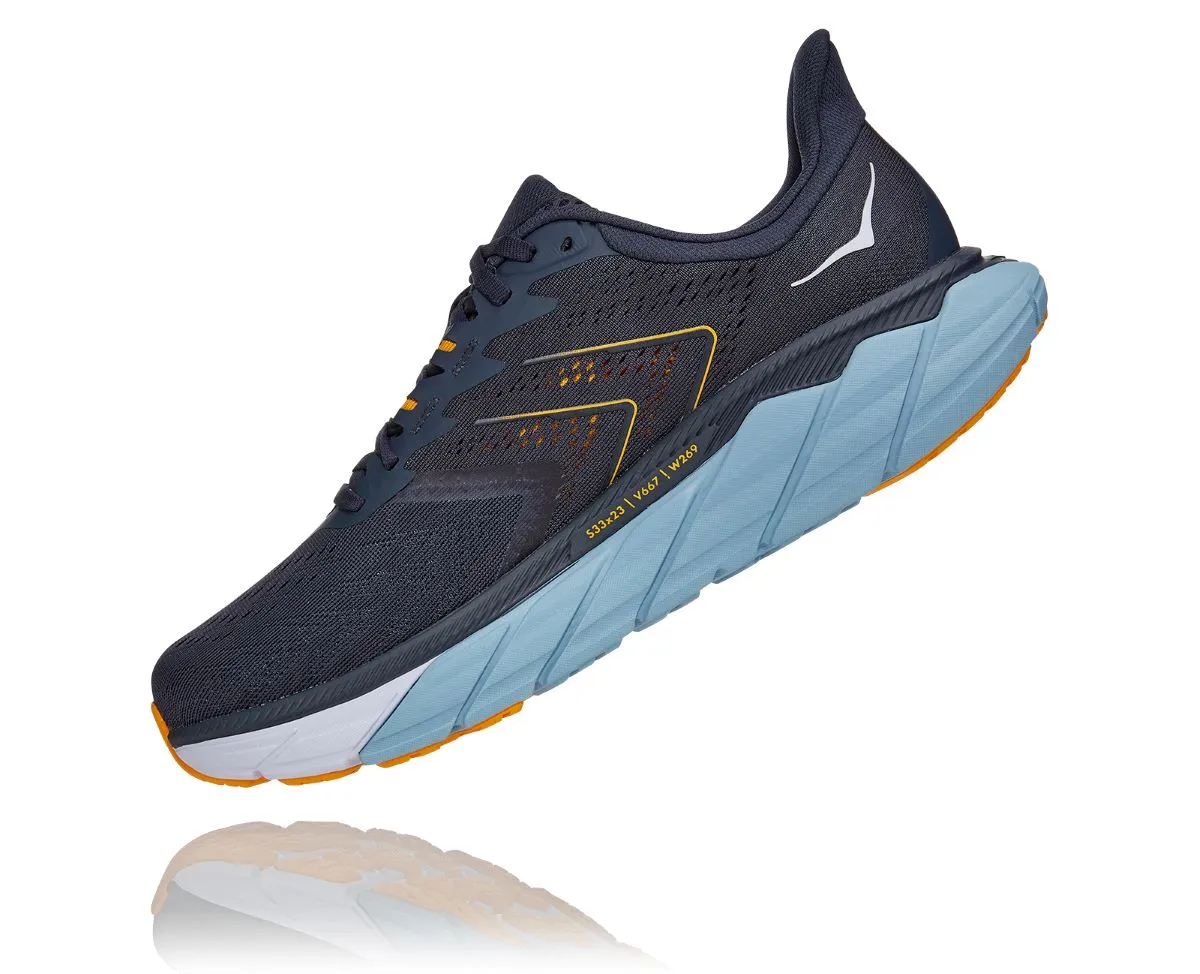 'HOKA' Men's Arahi 5 - Ombre Blue / Blue Fog