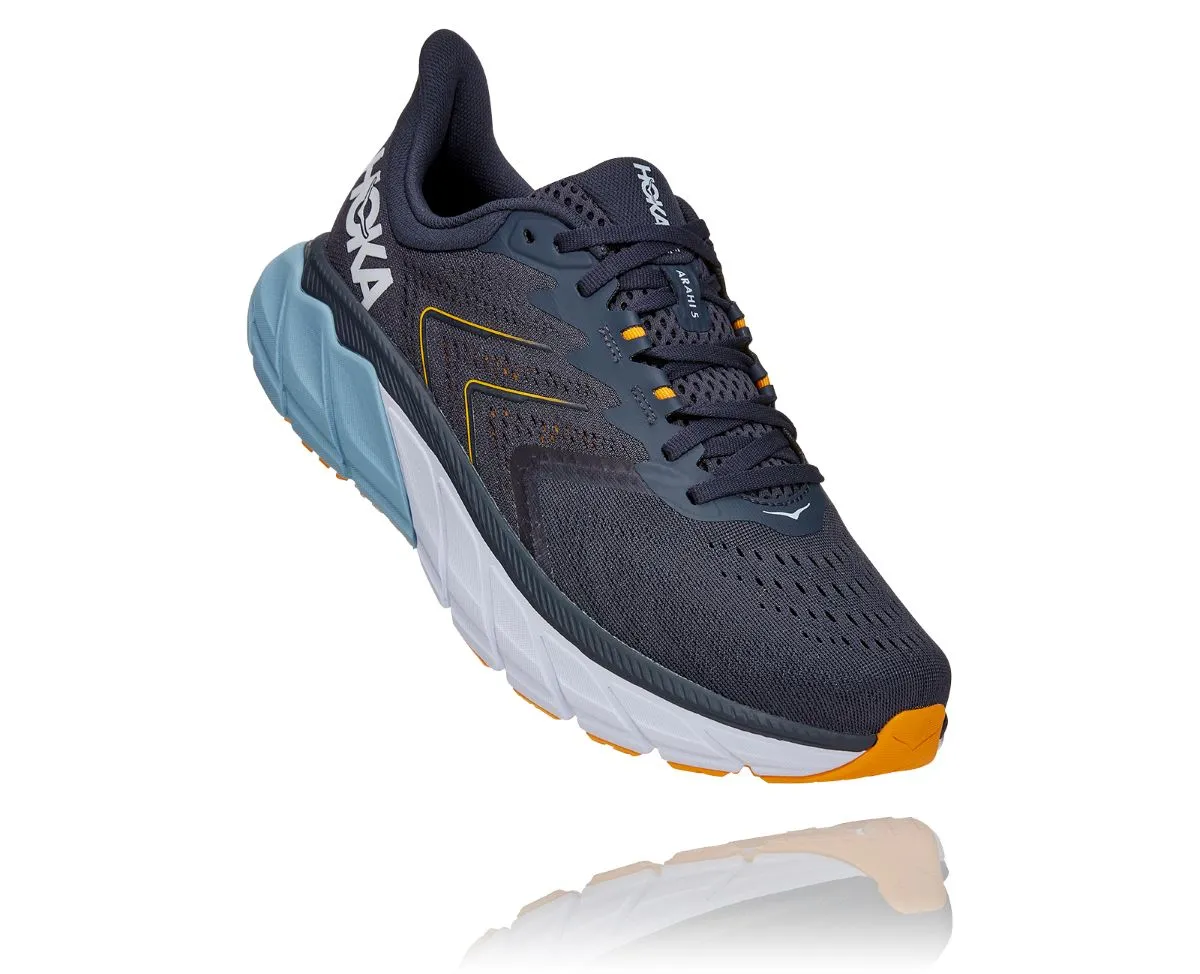 'HOKA' Men's Arahi 5 - Ombre Blue / Blue Fog