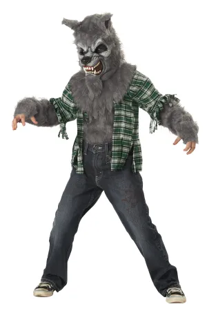 Howling at the Moon Werewolf Costume Child