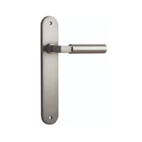 IVER BERLIN DOOR LEVER HANDLE ON OVAL BACKPLATE - CUSTOMISE TO YOUR NEEDS