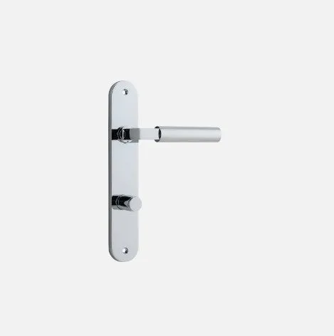 IVER BERLIN DOOR LEVER HANDLE ON OVAL BACKPLATE - CUSTOMISE TO YOUR NEEDS