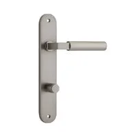 IVER BERLIN DOOR LEVER HANDLE ON OVAL BACKPLATE - CUSTOMISE TO YOUR NEEDS