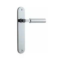 IVER BERLIN DOOR LEVER HANDLE ON OVAL BACKPLATE - CUSTOMISE TO YOUR NEEDS