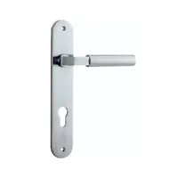 IVER BERLIN DOOR LEVER HANDLE ON OVAL BACKPLATE - CUSTOMISE TO YOUR NEEDS