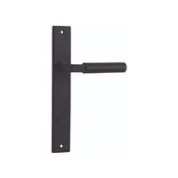 IVER BERLIN DOOR LEVER HANDLE ON RECTANGULAR BACKPLATE - CUSTOMISE TO YOUR NEEDS