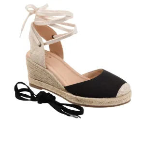 JOURNEE COLLECTION -  Monte Espadrille Wedge Sandals