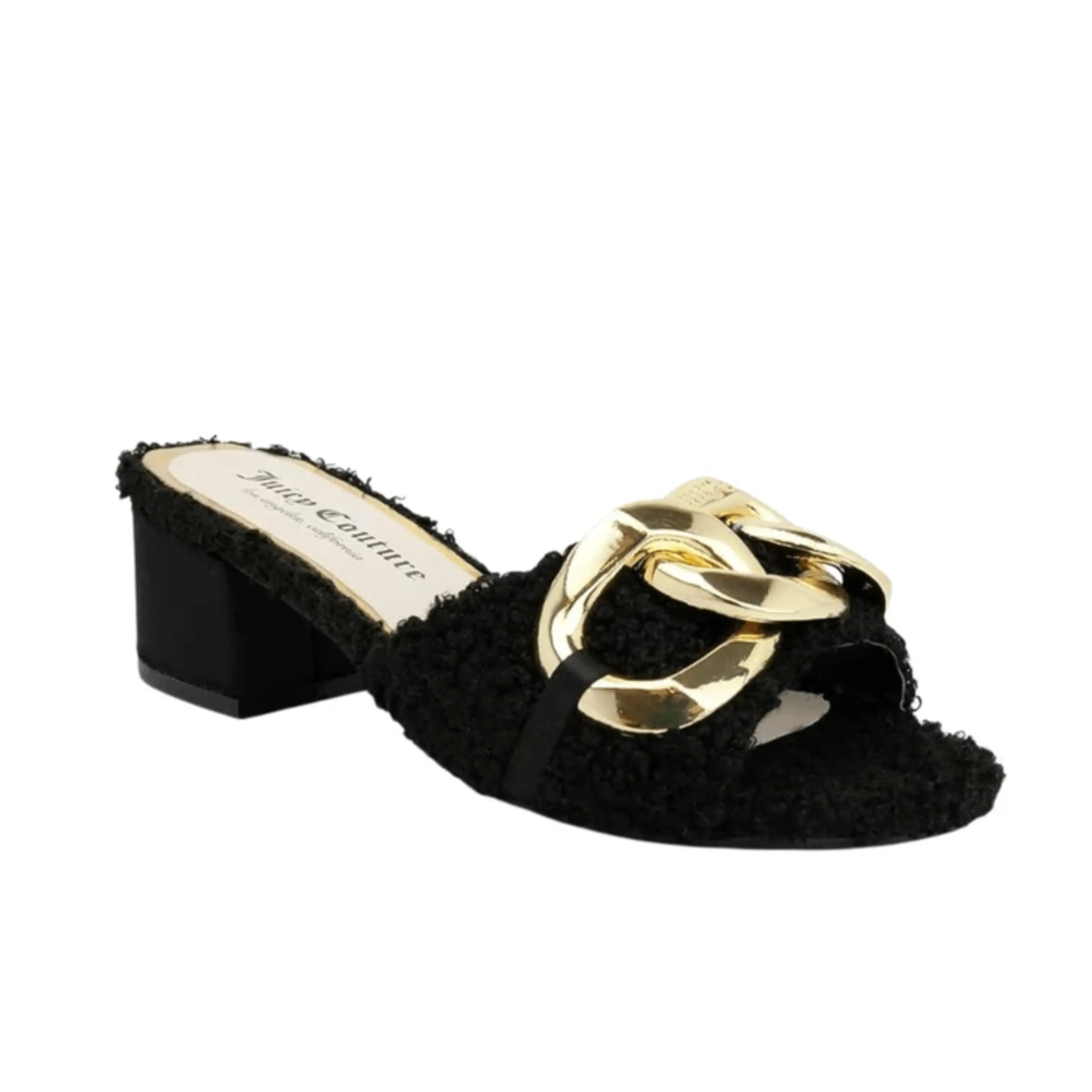 JUICY COUTURE - Zumi Faux Fur Heeled Sandals