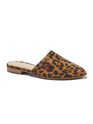 Leopard-Print Mule