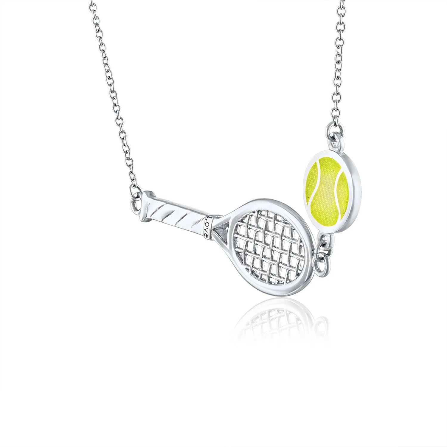 Love Racquet Necklace