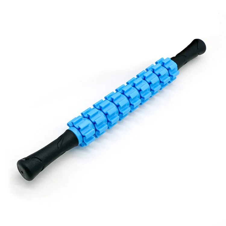 M2 Multifunctional Muscle Relaxation Gear Massage Stick Fitness Roller Rod Shaft (Blue)