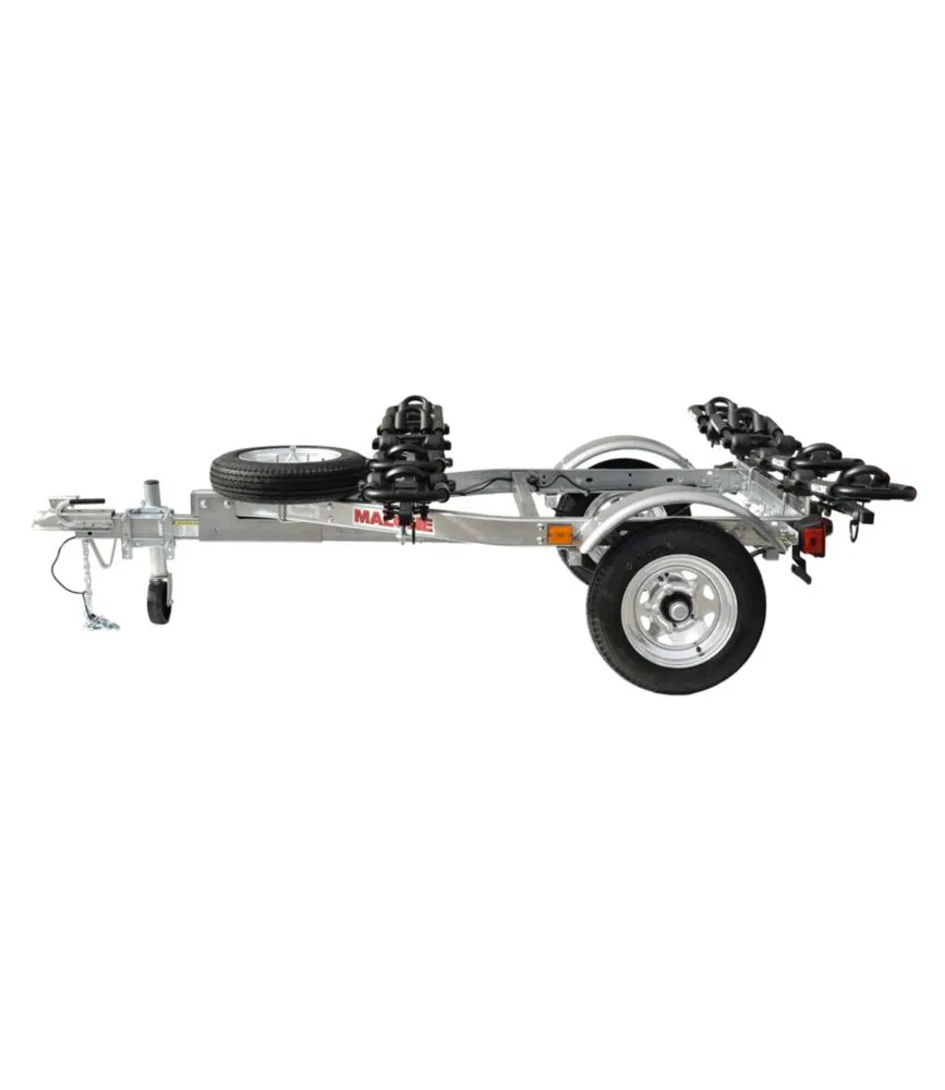 Malone MicroSport Trailer Package With 4 Folding J Carriers