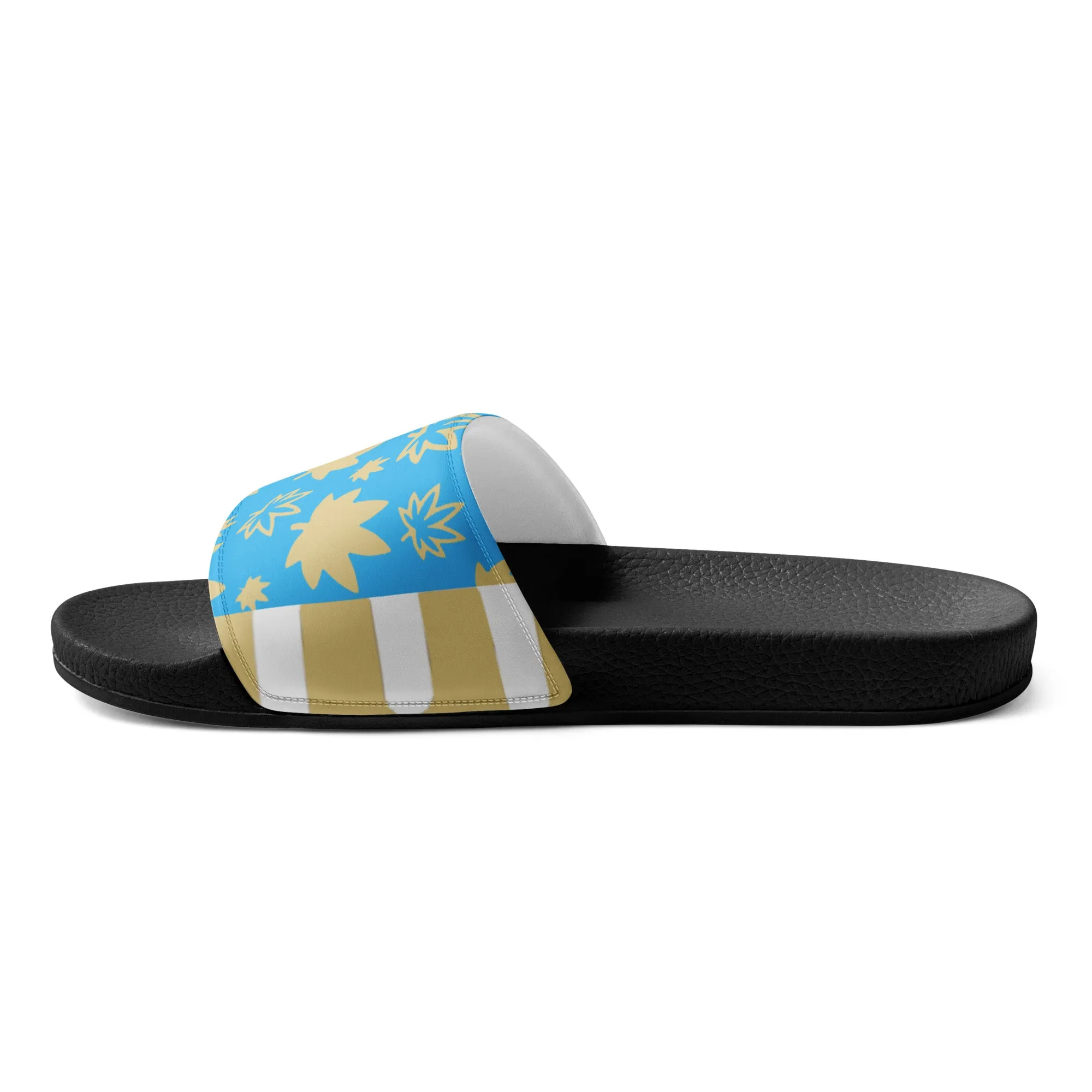 Men’s Gold Leaf slides