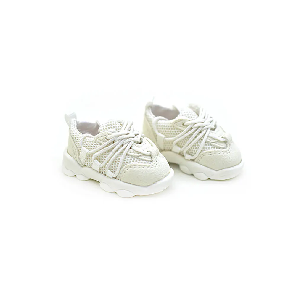 niannyyhouse 15cm Plush Doll Shoes 1/6BJD Sneakers 30cm Ball Jointed Dolls Accessories Dress Up