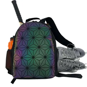 NiceAces Geo Iridescent Tennis Backpack