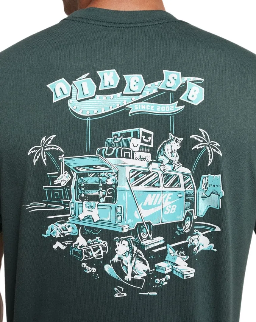 Nike SB Road Dogs Tee - Vintage Green