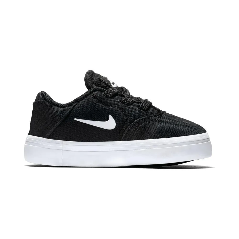 Nike SB Toddler Skate Check Canvas Black White