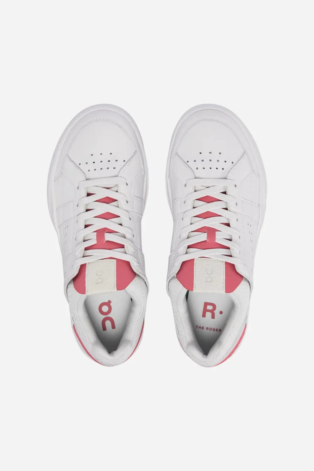 ON Running Women's Roger Clubhouse 1 in All White/Rosewood