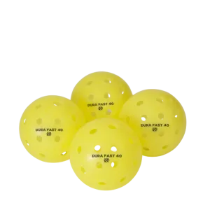 Onix Dura Fast 40 Outdoor Pickleball Balls 4-Pack [Yellow]