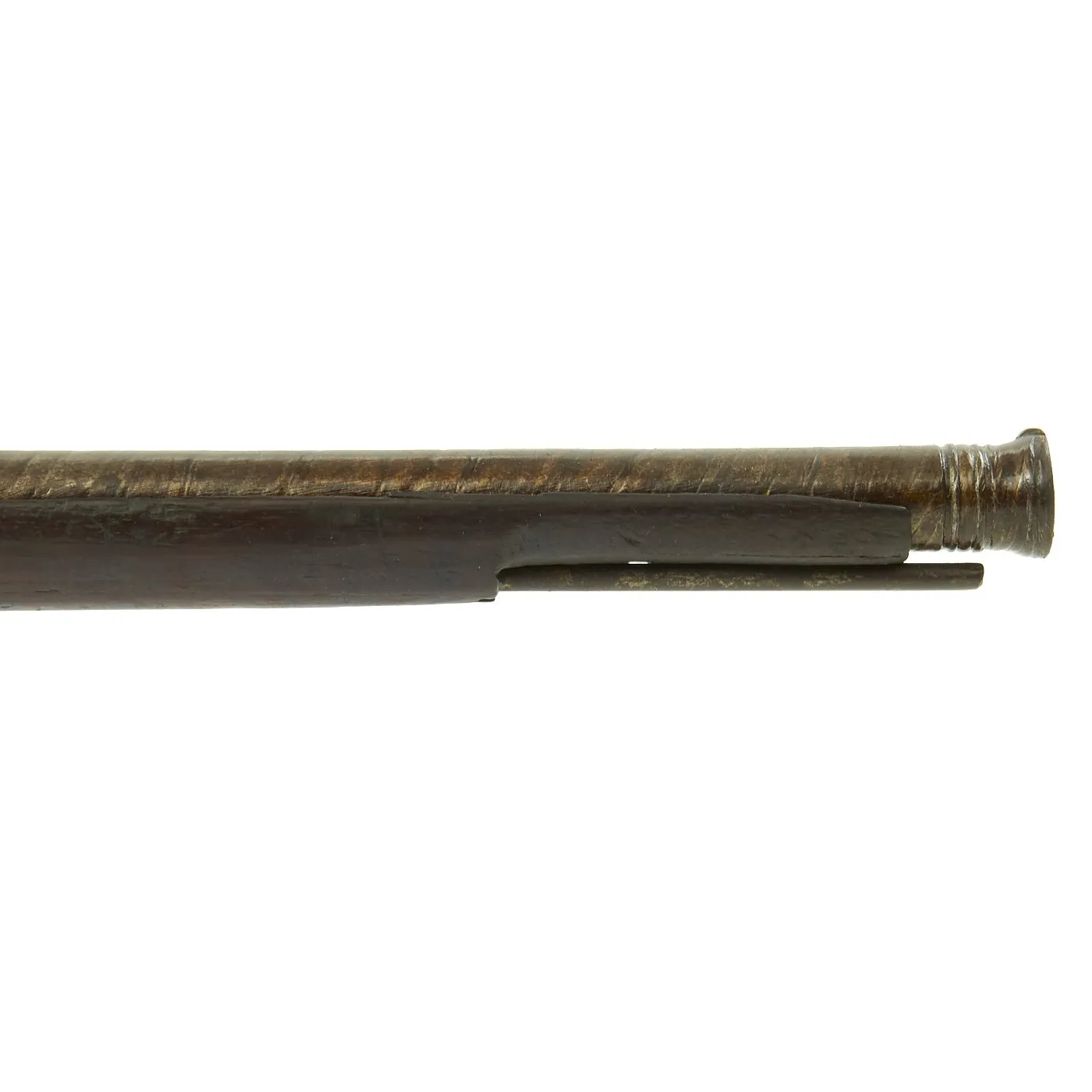 Original Ottoman Empire Miquelet Lock Bone Inlaid Shishana Rifle with Ball Trigger c.1760-80